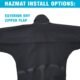 Hazmat Install Options Exterior Dry Zipper Flap Product Picture